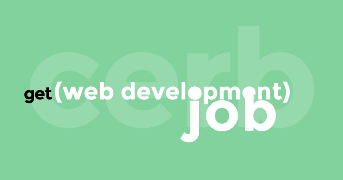 How to Get a Web Development Job